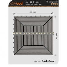 Vĩ nhựa Awood - DT033