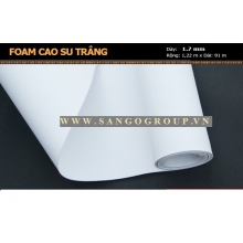 Foam Cao Su Trắng 1.7 mm